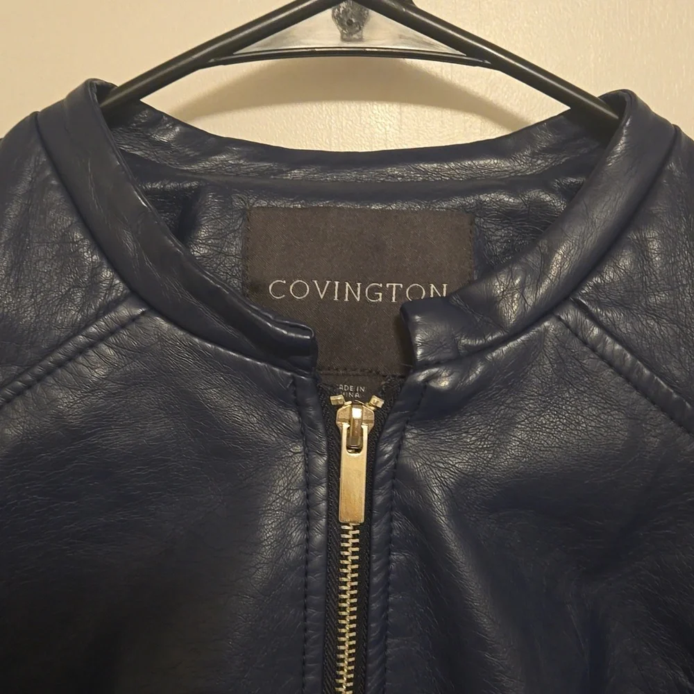 Large navy blue jacket
